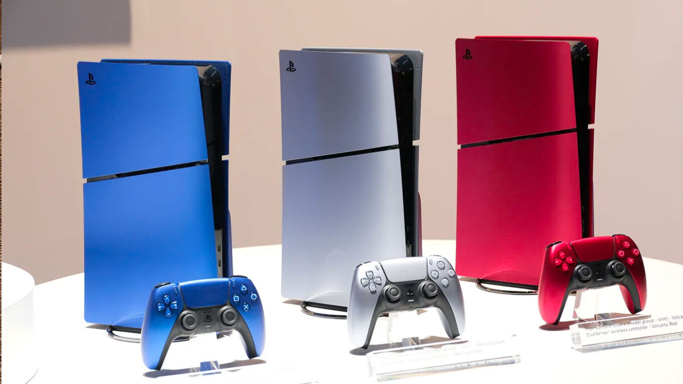 Here S Our First Look At The Ps Slim Faceplates In Other Colours