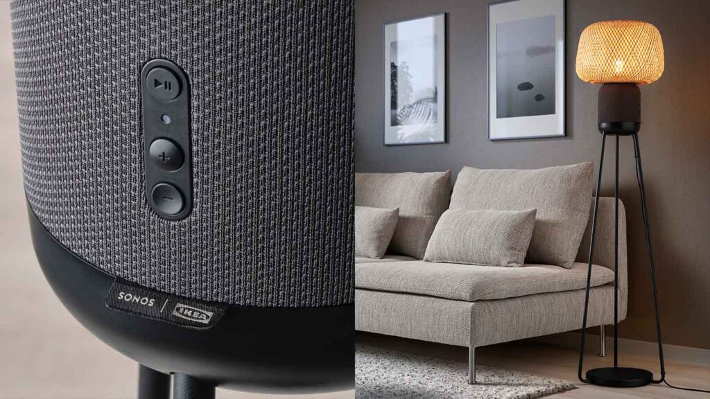 IKEA's New Sonos SYMFONISK Floor Lamp Speakers Would Make The Perfect