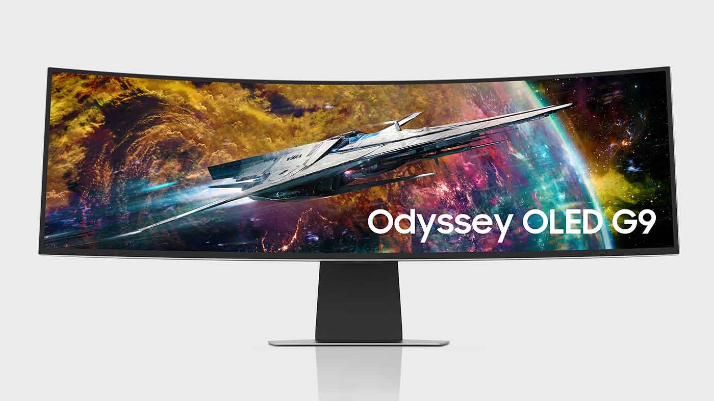 Samsung Odyssey OLED G9 Back