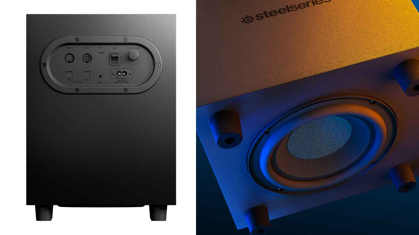 SteelSeries Arena 7 Speakers Review Bold Bassy