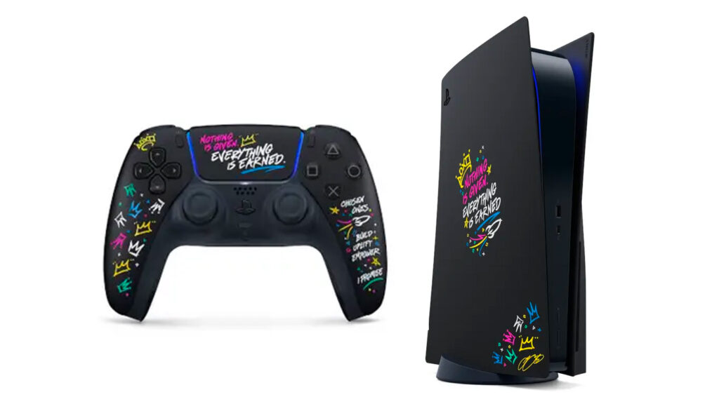 A New Limited Edition PS5 DualSense Controller And Faceplate Designed