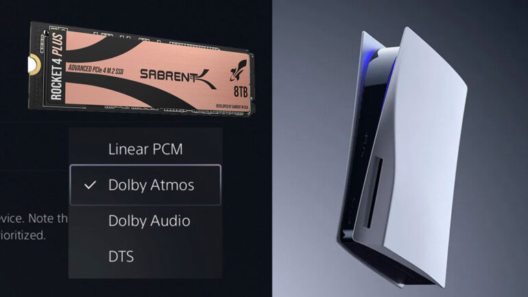 PS5 Beta Update Brings 3D Audio for Dolby Atmos and 8TB Storage