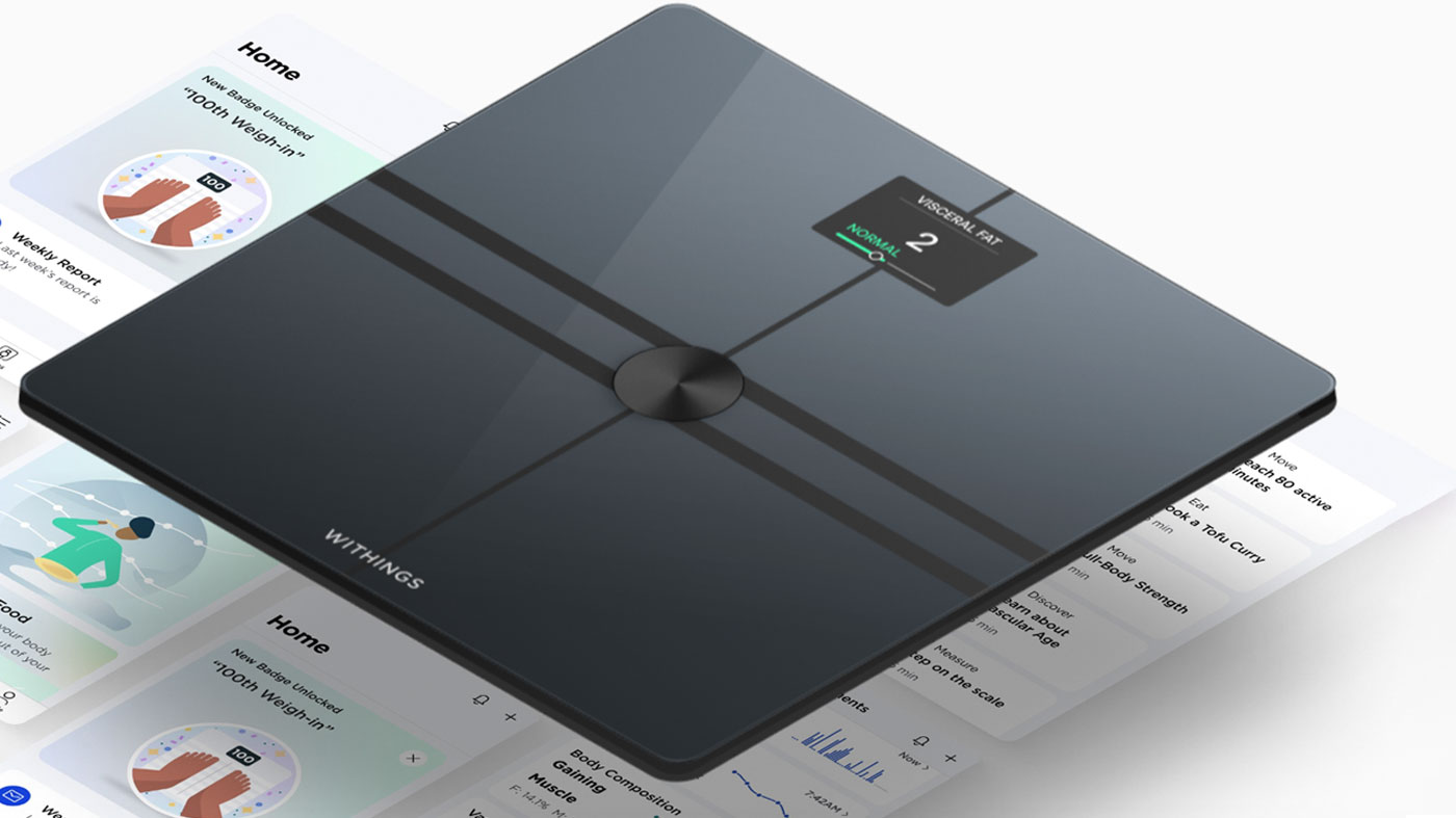 Withings' Body Scan scale can measure the composition of different parts of  your body