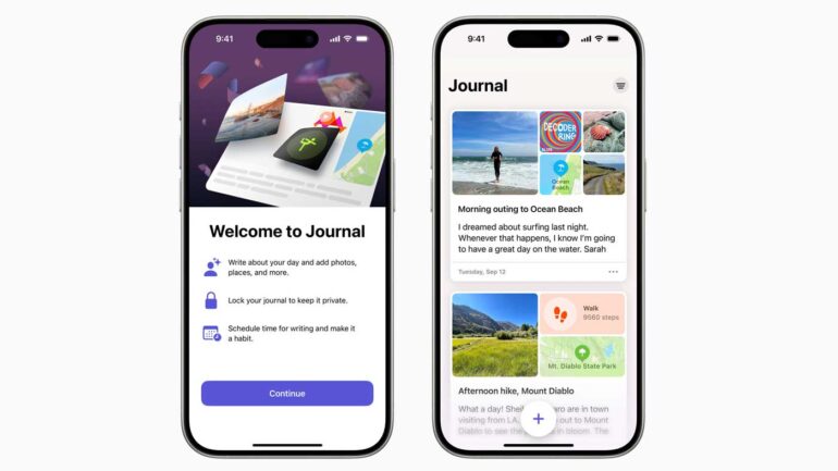 iOS 17.2 Journal
