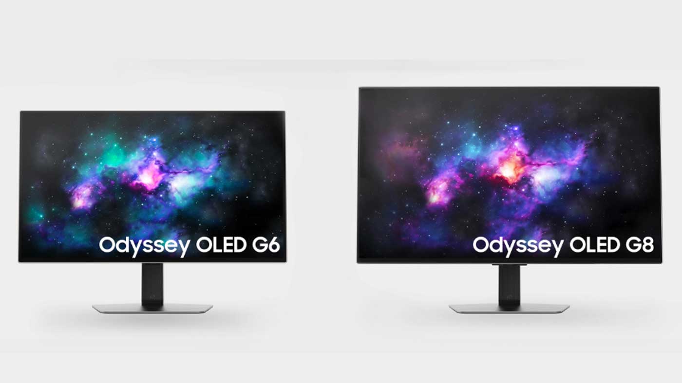 Samsung Odyssey Monitor 2024 Range