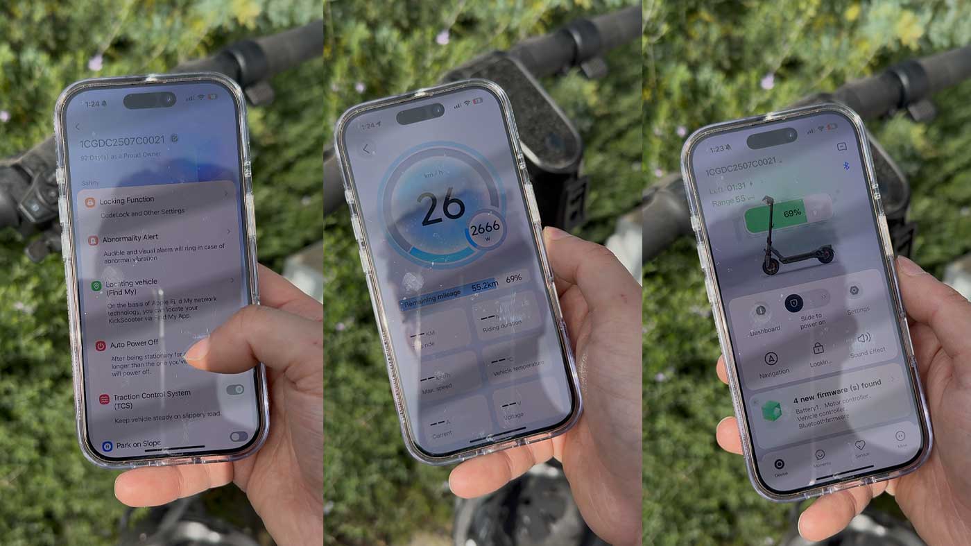 F3 Pro screen